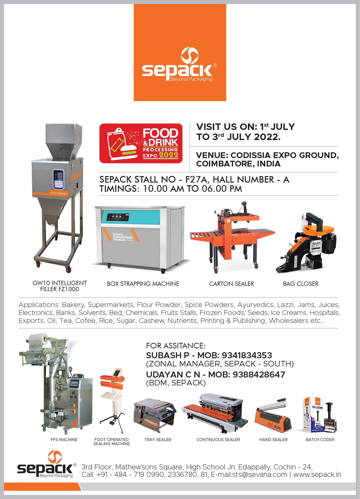 Food & Drink Processing Expo 2022