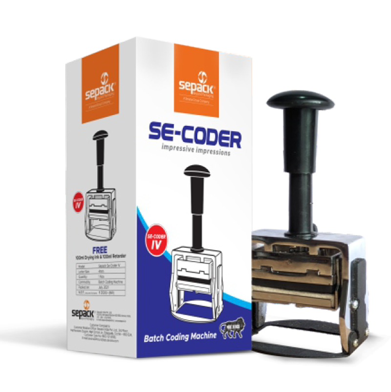 SE-CODER IV Manual Batch Coder (4mm)